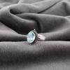 Sky Blue Topaz Gemstone Ring, Handmade Gorgeous Jewelry, 925 Solid Sterling Silver Jewelry, Bohemian Ring For Wedding Gift