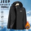 Мужская утепленная куртка с капюшоном для активного отдыха JEEP SPIRIT