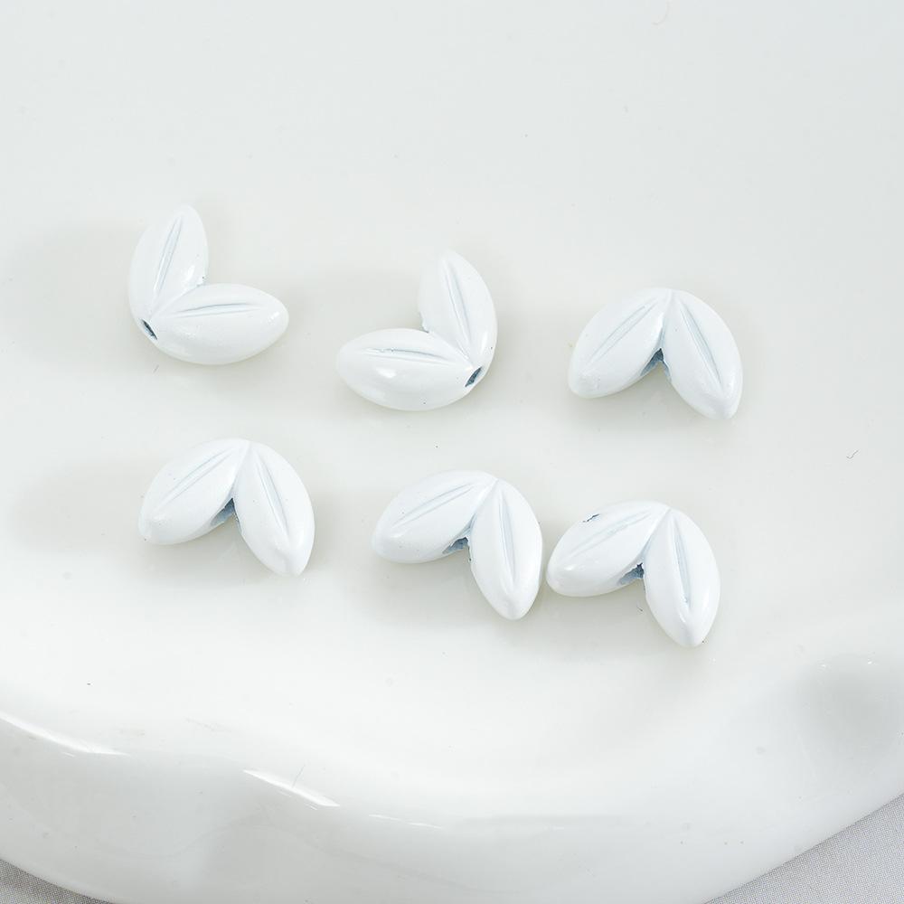 Цвет сплава Бутон Сделай сам Аксессуары Ручная работа Ювелирные изделия Разделитель бусин в виде цветка тюльпана Материал для бисерного ожерелья Цепочка для мобильного телефона