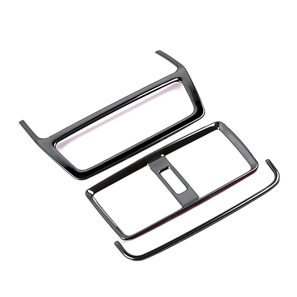 Для Skoda Kodiaq 2016-интерьер автомобиля, Регулировка сиденья, переключатель AC, вентиляционная розетка, рамка динамика, накладка, черная