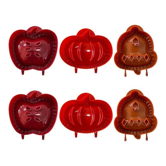 Mini Pie Molds Dough Press Pocket Pie Mold Apples Pumpkin Acorn Shapes Cookie Cutters Holiday Baking Tools