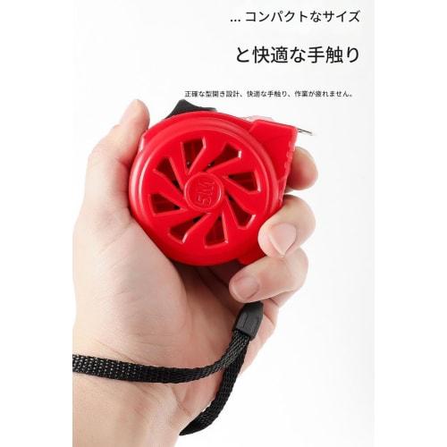 This Measuring Tape, Made of High-quality Carbon Steel, Features a Wear-resistant Ruby ??ruler with a High-precision Tape, Clear Markings, a Cool Holl