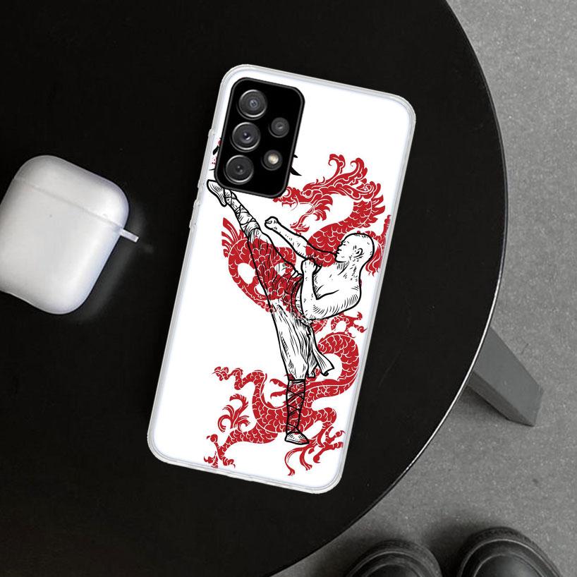 Чехол для телефона Kungfu Taekwondo для Samsung Galaxy A17 A16 A26 A36 A56 A57 A37 A15 A25 A35 A55 A14 A24 A34 A54 A13 A23 A33 A53 Galax