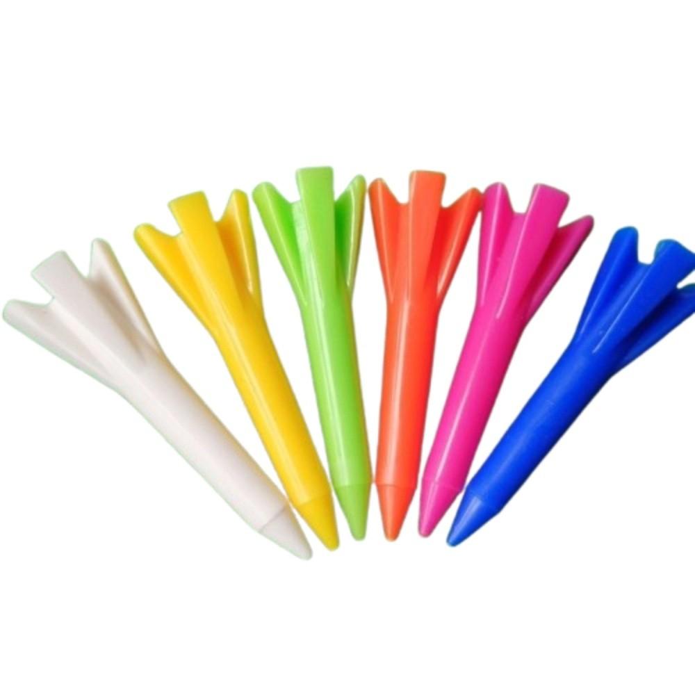 100Pcs Plastic Golf Tee Set Improved Durability Golf Seats Golf Ball Holder  Golf Accessories