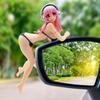 Cartoon Car Phone Holder Bikini Beach Girl Rearview Mirror Sexy Ornament Car Dashboard Decoration Anime Car Accessories