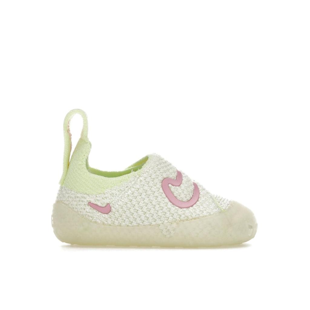 Nike Swoosh 1 TD Coconut Milk Pink Rise Baby Sneakers Cream White Barely-Volt FB3244-101