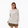MLB Свитшот T MONOGRAM SS24 Унисекс Кремовый 3AMTM0141-50CRS