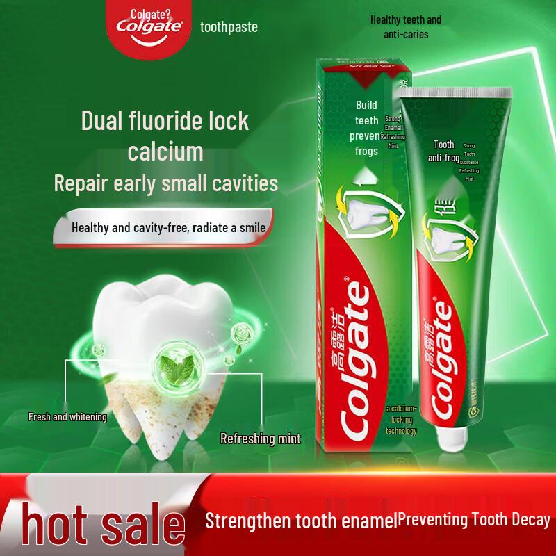 Colgate Зубная паста с мятой для укрепления эмали и защиты от кариеса (12 шт.)