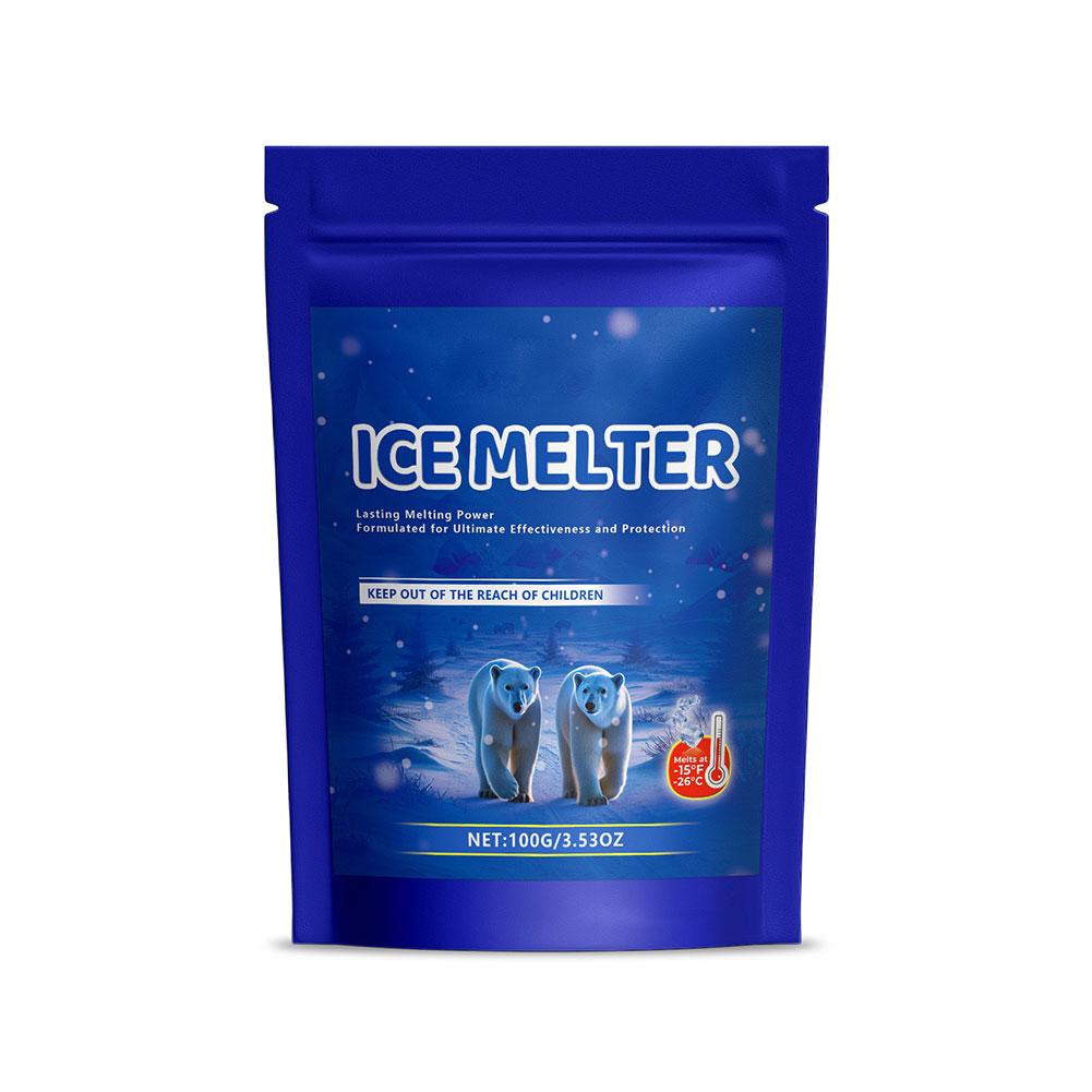 Deicing For Concrete Safety, Pet Friendly Snow And Ice Melting Agent U3D4