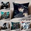 Модная P-Psycho-Pass Крутая K-Kougami Shinya Наволочка Чехол для Подушки-Пледа Скрытая Пуговица Прочный Полиэстер Подушка на Стул