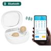 Усилители слуха Перезаряжаемые цифровые слуховые аппараты Bluetooth с управлением через приложение Интеллектуальное шумоподавление Усилитель звука для пожилых людей с глухими наушниками-вкладышами 1 пара