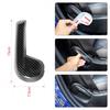 Co-pilot Seat Adjustment Handle Cover Trim For Dodge Charger 2015+ Carbon Fiber