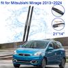 Для Mitsubishi Mirage G4 2013~2024 Хэтчбек 2018 Аксессуары Переднее Лобовое Стекло Стеклоочистители Щетки Зимние Щетки Очистка