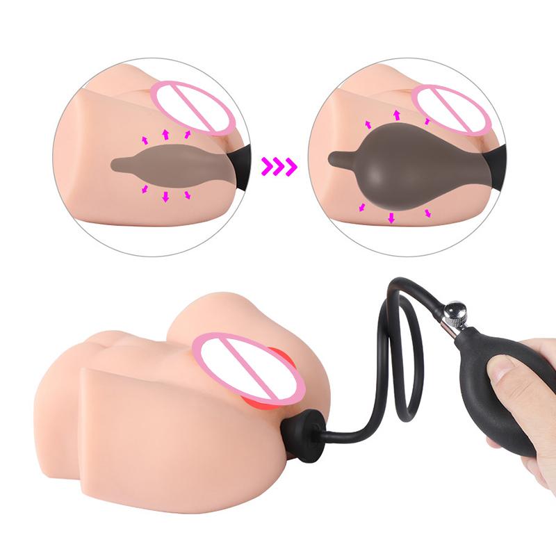 Вибрационная надувная огромная анальная пробка для женщин, анальный расширитель, массажер простаты, вибрация, супер большая Анальная пробка для мастурбации