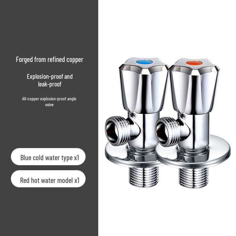 Высокопоточный погружной угловой шаровый кран из нержавеющей стали - Универсальный стоп-кран для горячей/холодной воды для лодок и домов