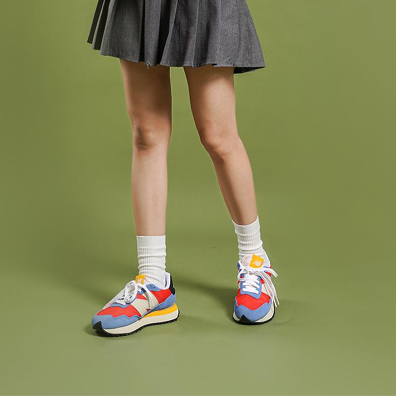 New Balance 237 Blue Red Yellow Women Sneakers Multi-Color WS237SD