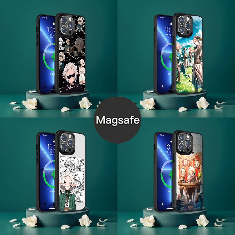 Mushoku Tensei Jobless Reincarnation Чехол для iPhone 17,16,15,14,13,12,11,Pro,Max,Plus,Mini,SE4,E Магнитный Magsafe Беспроводная зарядка