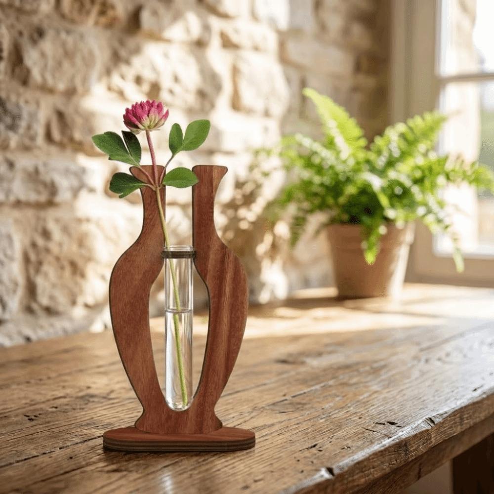 Shatterproof Desktop Hydroponic Vase Modern Hydroponic Plant Vase Transparent Vase Weddings