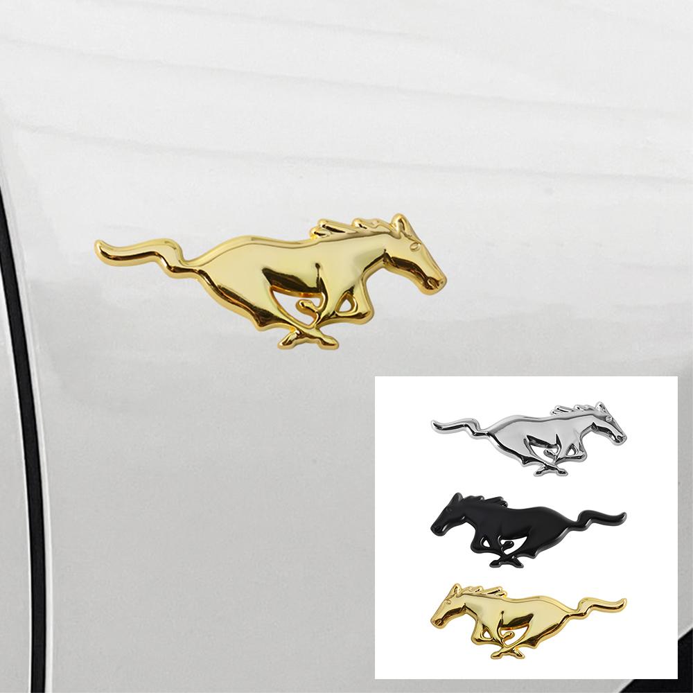 3 цвета 3D наклейка на автомобиль для Mustang Shelby Focus ST Mk2 Mk3 Kuga Логотип Значок Декоративная наклейка на кузов автомобиля Крыло Багажник Аксессуары