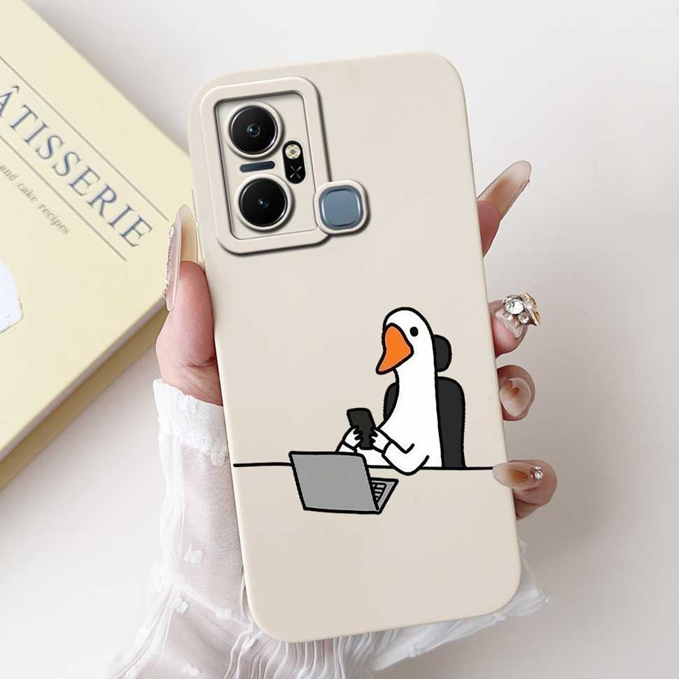 Чехол для Infinix Smart 6 Plus X6823C Роскошный Цветочный Модный Мягкий Силиконовый Чехол Для Телефона Infinix Smart 6Plus X6823 6.6"
