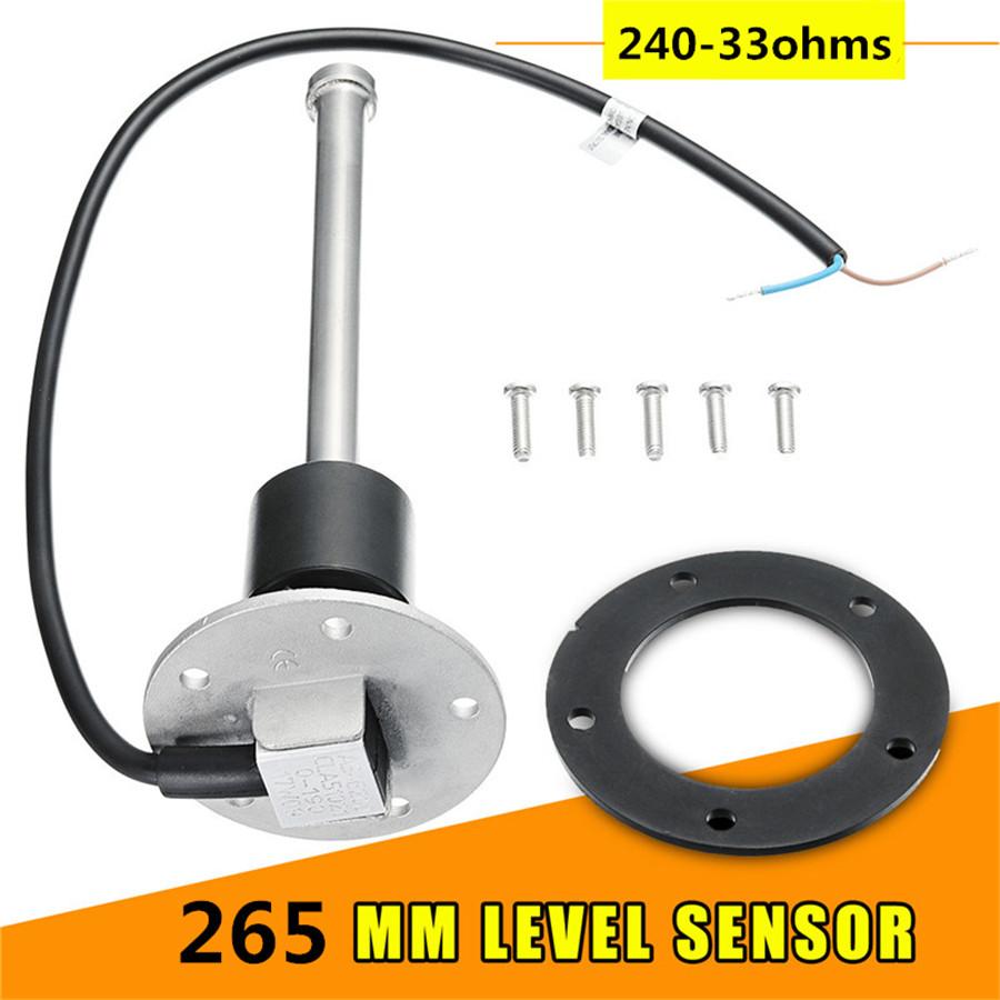 265mm Boat Fuel Sending Unit Marine Truck Car RV Water Level Gauge Sensor 240-33
