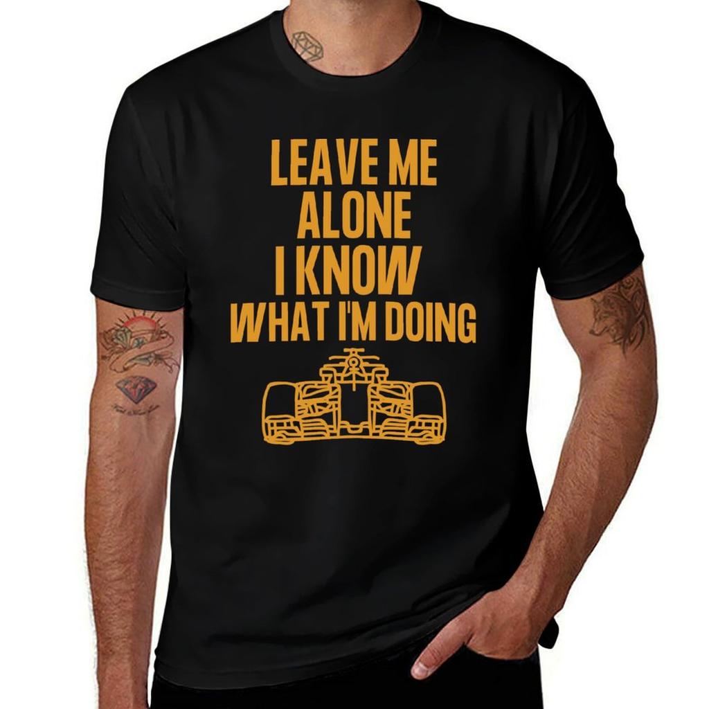 Leave Me Alone I Know What Im Doing Tshirt Dry Fit Running Short Sleeve Top