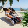 Death Note Anime Print Beach Towel, Large Soft Quick Dry Towel for Beach Camping Swimming