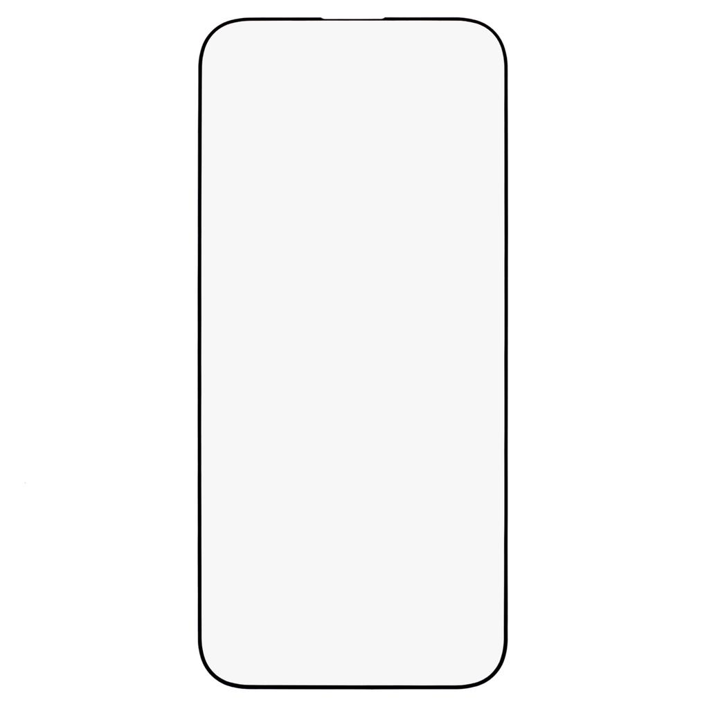 For iPhone 16 Pro TPU+Acrylic Phone Case with Silk Printing Tempered Glass Screen Film+Clear Lens Film