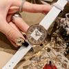 New Women's Watch with Diamonds, Large Dial, Fashion Trend, Waterproof Quartz Watch Strap, Women's Exquisite Watch