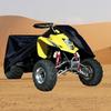 L/XXL/XXXL Polyester Car Cover with Storage Bag ATV Storage Cover Dustproof Waterproof Large Quad Bike Universal Black