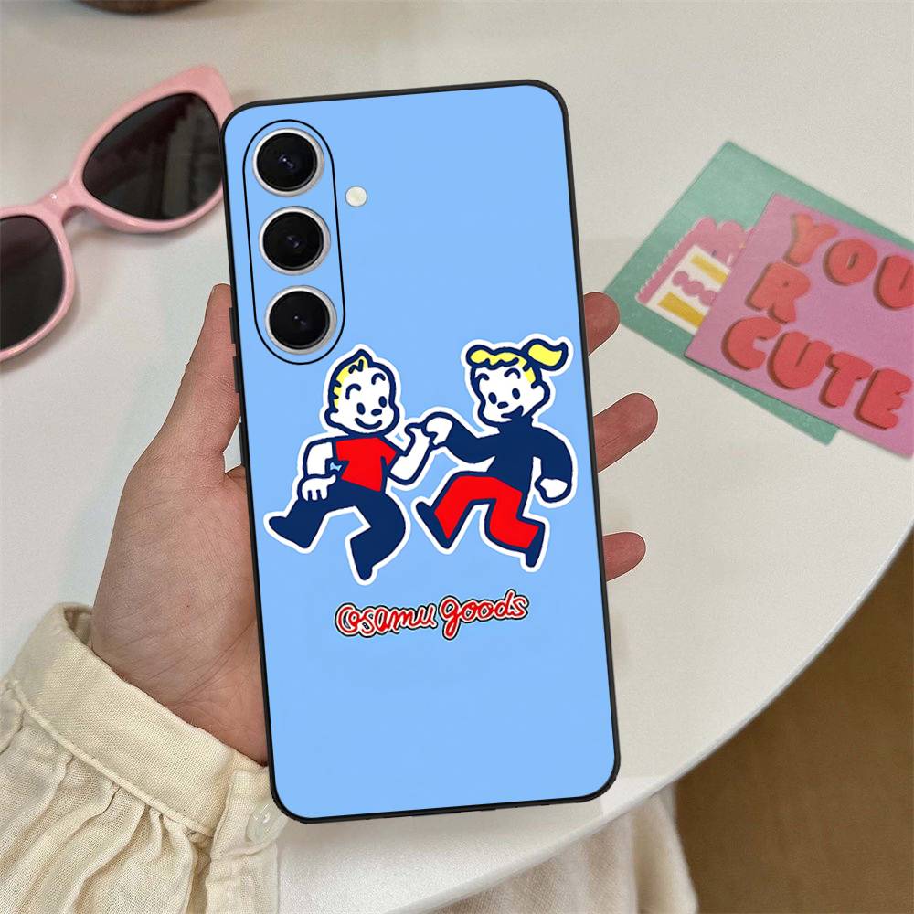 Модный Чехол для Телефона Osamu Goods Для Samsung S 24 Fe 25 Ultra Plus 20 Lite 21 30 22 23 24 22 Ultra 5G Fundas