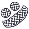 IP MINI Подставка под напитки MINI Подходит для Union Jack Mini Cooper (F54) 3 листа в клетку