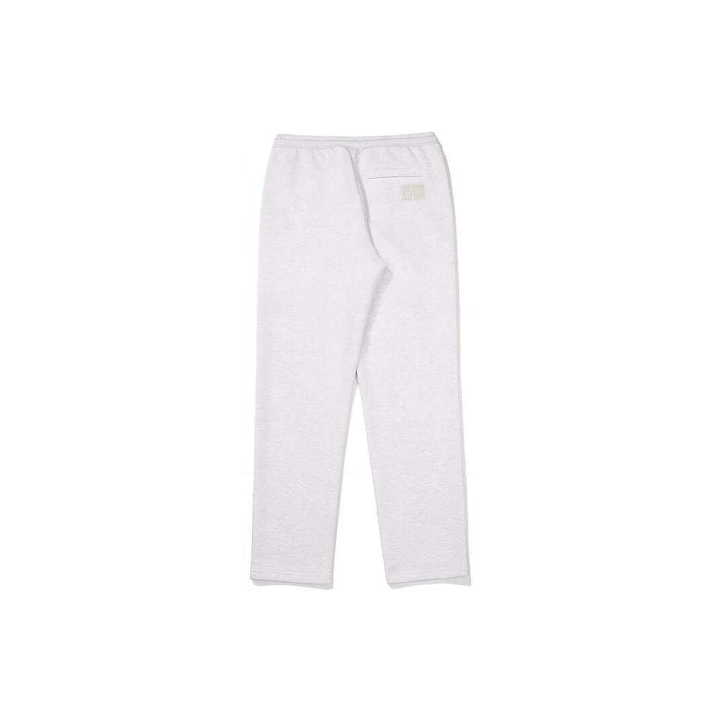 New FILA Knitted Sweatpants Unisex White FS2FPF3101X-WTM