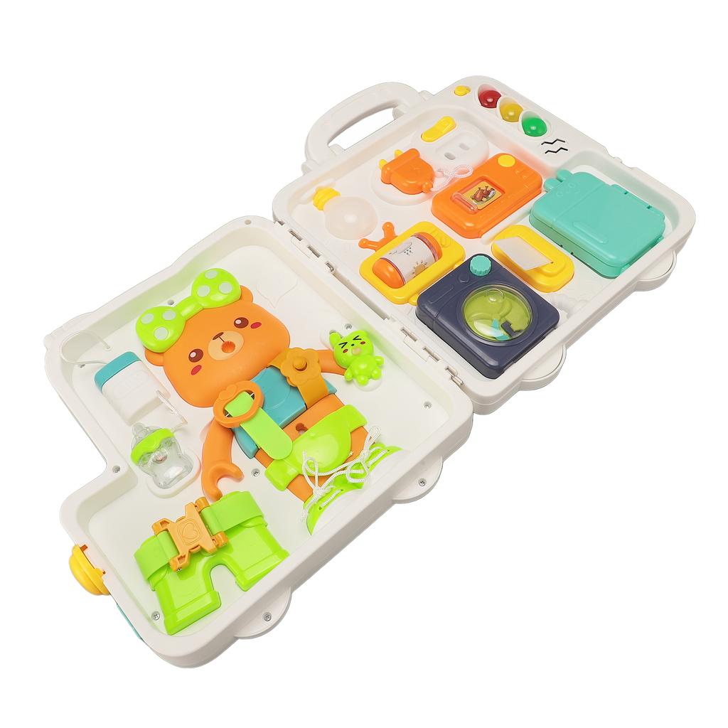 Sensory Toy Activity Board Baby Fine Motor Training Sensory Toy Early Educational Toy for Children
