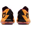 Nike KD 6 Нескользящие износостойкие низкие баскетбольные кроссовки унисекс желто-черные IB6903-800