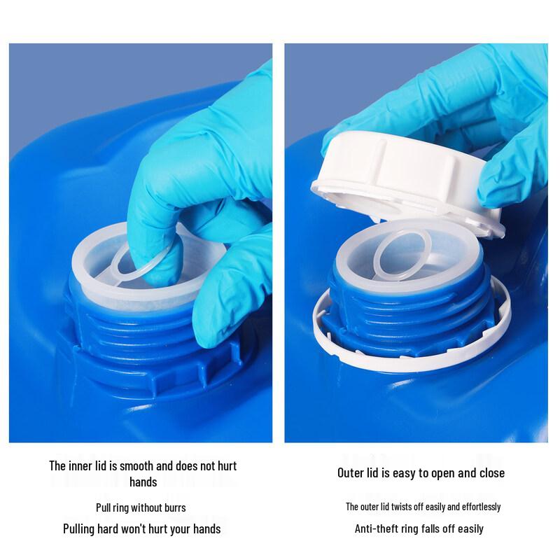 Пищевая квадратная штабелируемая бочка для хранения