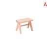1/12 Dollhouse Miniature Furniture Round Stool Chair For Kids Pretend Play Toy House Decor Children Toy Dollhouse Accessories