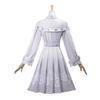 Project Sekai Nightcord At 25 Певица Белая Микуу Косплей Костюм Парик Женский Платье Лолиты Японская Униформа Наряды для Хэллоуин Вечеринки
