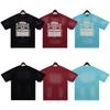 2252 2025 Summer New Men's and Women's Loose Laundry Vintage Large T-shirt Couple T-shirt