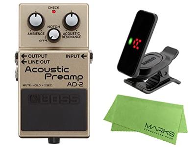 Акустический предусилитель BOSS KORG Pitchclip 2 Marks Original Cross Set - AD-2 + PC-2 +