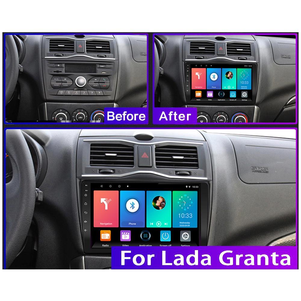 9-дюймовый Android Carplay для LADA GRANTA Cross 2018-2019, автомобильный радиоприемник, мультимедийный видеоплеер, GPS-навигация, WIFI, 2 + 32 ГБ