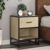 VidaXL Bedside Tables 2 Pcs Sonoma Oak 40x31x50 Cm Engineered Wood 848687