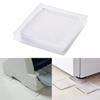 Self Adhesive Silicone Anti Vibration Mat 4PCS Non Slip Pad for Washing Machine Transparent Home Bathroom Pads Furniture Sliders
