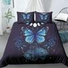 Комплект пододеяльника с рисунком Мотылек Бабочка Луна, Стиль Гадания, Наволочка, Размер King Queen, Для Подростков Взрослых, Комплект Постельного Белья