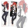 Game Genshin Impact Diluc Pillow Case Dakimakura Diluc Costume Male Otaku Hugging Body Throw Cushion Pillow Cover Case