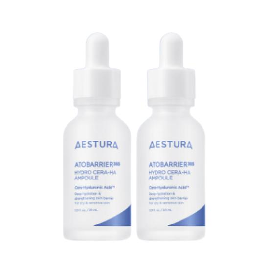 AESTURA ATOBARRIER365 Cera-Hyal Ampoule Deep Hydration & Skin Barrier Care 30ml x 2