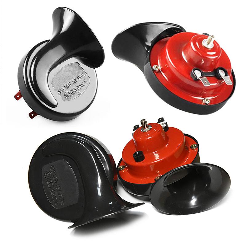 12 В Автомобиль Улитка Электрический Воздушный Рог Громко Сигнализация Лодка Мотоцикл Двухцветный Автомобиль