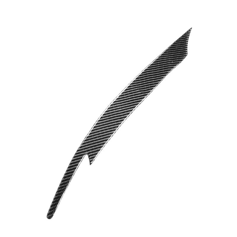 Carbon Fiber Car Headlight Eyebrow Eyelid Cover Trim Sticker ABS For Subaru Impreza WRX STi X 10th 2008 2009 2010 2011