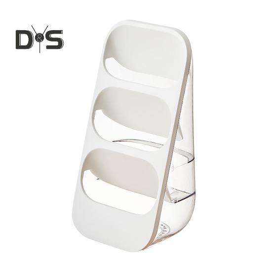 Многоуровневый органайзер для кистей для макияжа, настольный органайзер, большая вместимость, 3-слойный дизайн, органайзер для ванной комнаты