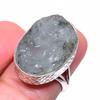 Natural Aquamarine Rough Gemstone 925 Sterling Silver Jewelry Ring Size 6.5 V5A26